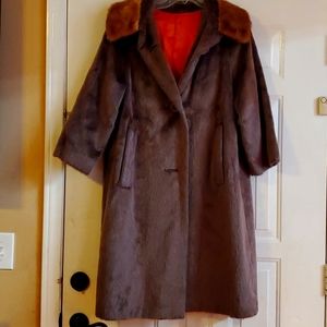 Vintage Faux Fur Coat